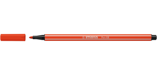 Feutre STABILO Pen 68/40 Medium rouge clair