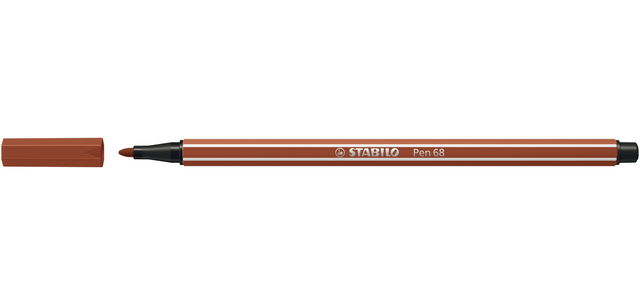 STABILO Pen 68/38 Medium red chalk felt pen