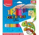 Crayon de couleur Maped Color'Peps Star set 48 couleurs