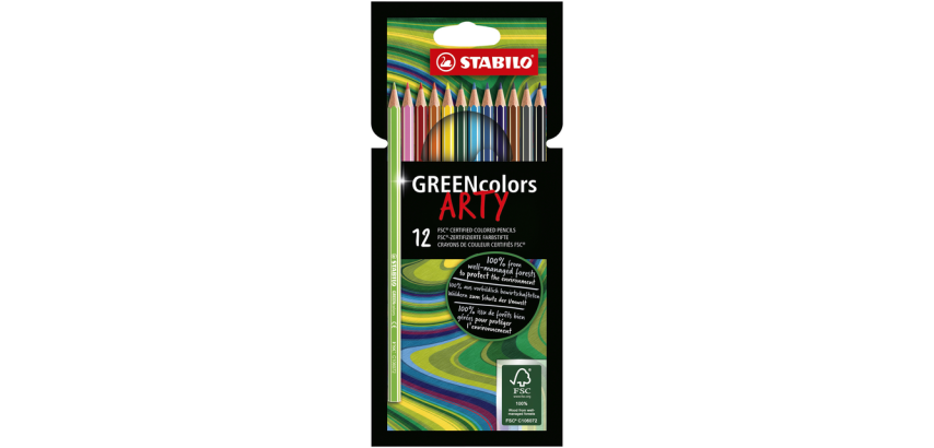 STABILO Greencolors Colored Pencil 6019/12-1-20 Set of 12 Colors
