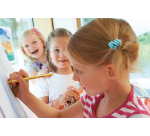 Crayon de couleur STABILO 203 Trio thick assorti étui carton 12 piècess