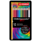 Crayon de couleur STABILO 1612 Aquacolor assorti boîte 12 pièces