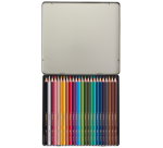 Crayon de couleur STABILO 1624 Aquacolor assorti boîte 24 pièces