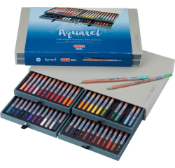Crayon aquarelle Bruynzeel Design set 48 pièces assorti