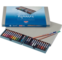 Crayon aquarelle Bruynzeel Design set 24 pièces assorti
