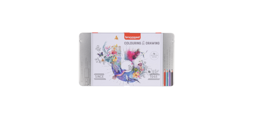 Tekenset Bruynzeel Creatives set à 70 delen