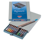 Kleurpotloden Bruynzeel Design met luxe bewaardoos aquarel ass 12st