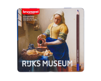 Crayon de couleur Bruynzeel Rijksmuseum J. Vermeer boîte 24 pièces assorti