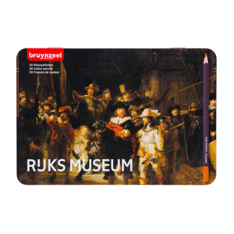 Crayon de couleur Bruynzeel La ronde de nuit 5700 boîte 50 pièces assorti