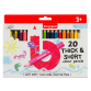 Crayon de couleur Bruynzeel Kids Thick & Short set 20 pièces assorti