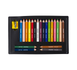Bruynzeel Kids Dicke & Kurze Buntstifte Set 20 Farben