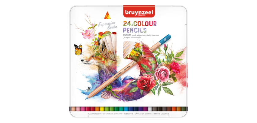 Bruynzeel Expression Colored Pencils Box 24 Colors