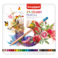 Crayon de couleur Bruynzeel Expression Colour boîte 24 pièces assorti
