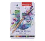 Bruynzeel Expression Watercolor Pencil Metal Box 12 Colors