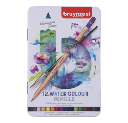 Aquarelpotlood Bruynzeel Expression blik à 12 kleuren