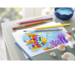 Kleurpotloden Faber-Castell aquarel incl penseel assorti set à 24 stuks