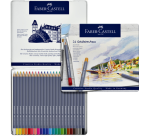 Crayons de couleur Faber-Castell Goldfaber Aquarelle assorti boîte 24 pièces
