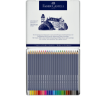 Crayons de couleur Faber-Castell Goldfaber Aquarelle assorti boîte 24 pièces