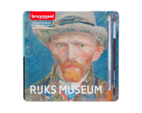 Crayon aquarelle Bruynzeel Rijksmuseum Van Gogh set 24 pièces assorti