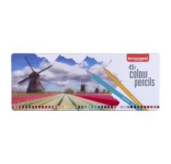Crayon de couleur Bruynzeel Creatives Holland boîte 45 couleurs