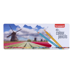 Crayon de couleur Bruynzeel Hollande set 45 pièces assorti