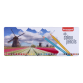 Crayons de couleur Bruynzeel Hollande boîte de 45 pièces assorti