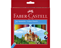Crayons de couleur Faber-Castell assorti set 24 pièces