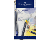 Crayons de couleur Faber-Castell Goldfaber boîte 12 pièces assorti