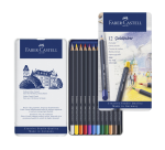 Kleurpotloden Faber-Castell Goldfaber assorti blik à 12 stuks