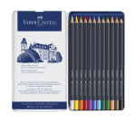 Kleurpotloden Faber-Castell Goldfaber assorti blik à 12 stuks