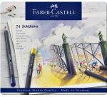 Faber-Castell Buntstifte Goldfaber Box 24 Stück sortiert