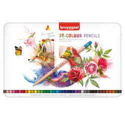Crayon de couleur Bruynzeel Expression set 36 pièces assorti