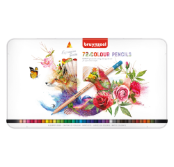 Crayon de couleur Bruynzeel Expression set 72 pièces assorti