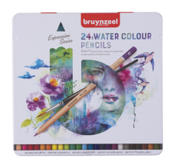 Aquarelpotlood Bruynzeel Expression blik à 24 kleuren