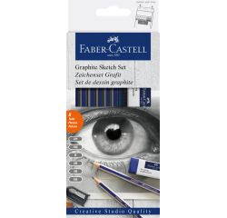 Faber-castell 114000 pen/pencil set graphite pencil paper box
