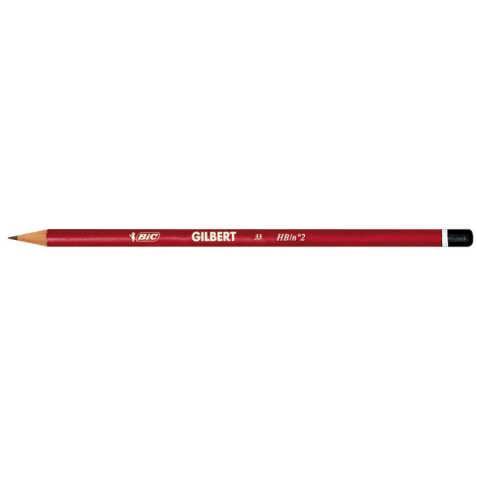 Crayon BIC Gilbert 33 ogive HB