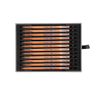 Crayon graphite Bruynzeel Design boîte luxueuse 12 duretés gris