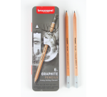 Bruynzeel Expression Graphitstifte Set 6 Härten Grau