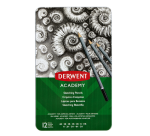 Crayon Derwent Academy 6B5H boîte 12 pièces dureté assortie