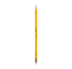 Crayon graphite Bruynzeel Burotek HB avec embout gomme
