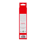 Crayon graphite Bruynzeel HB avec embout gomme gris