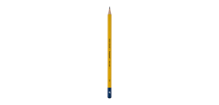 Bruynzeel Burotek Graphitstift 3H Grau