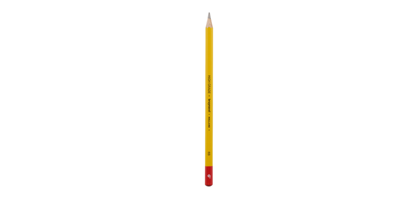 Crayon graphite Bruynzeel Burotek 6B gris