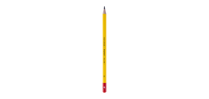 Crayon graphite Bruynzeel Burotek 4B gris