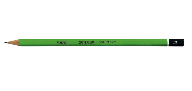 BIC Criterium 550 Hexagonal Pencil 3H