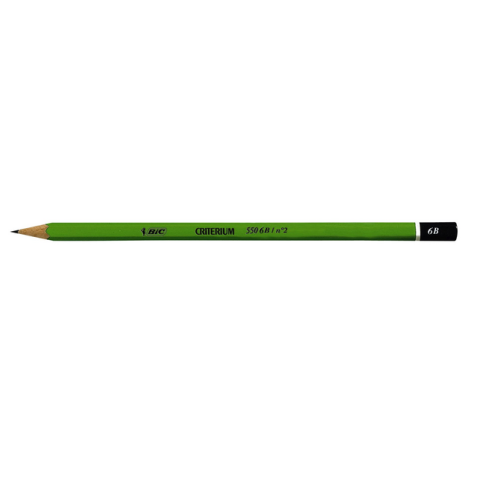 Crayon BIC Criterium 550 hexagonal 6B