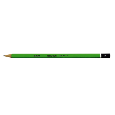 Crayon BIC Criterium 550 hexagonal 4B