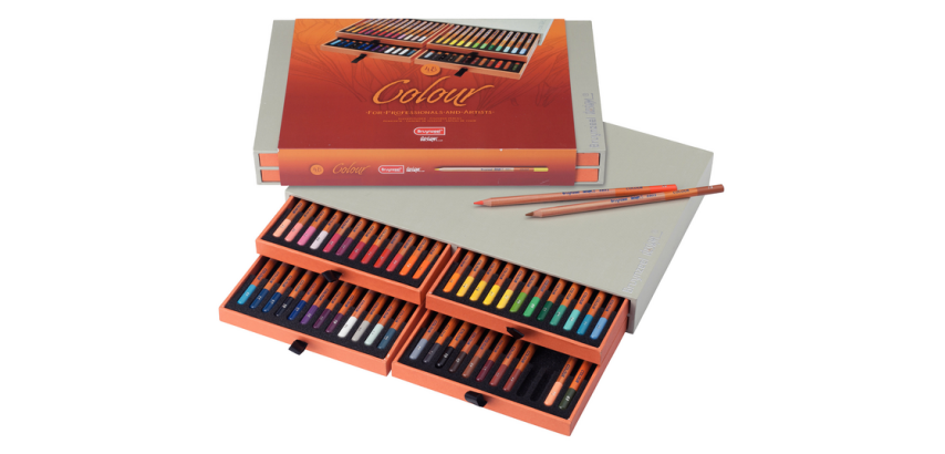 Bruynzeel Design Colored Pencils Luxurious Box 48 Colors