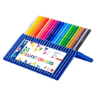 Crayons de couleur Staedtler Ergosoft triangulaire assorti 24pcs