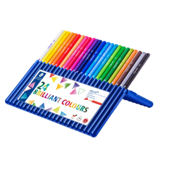 EN_BX 24 CRAYONS COULEUR TRIPLUS